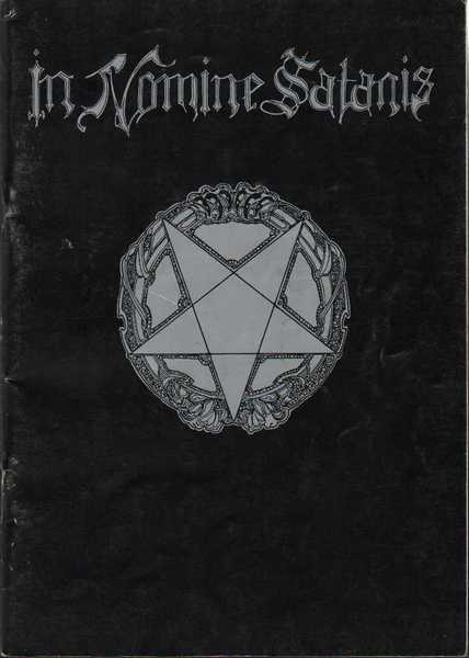 In Nomine satanis - Manuel du joueur