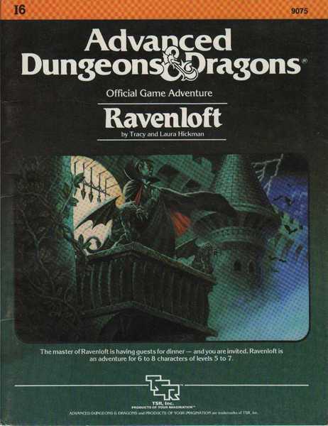 Official game adventure - Ravenloft