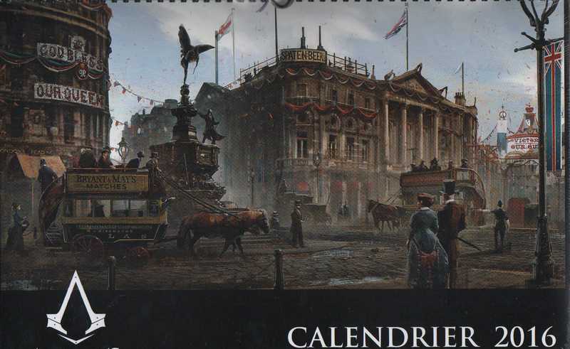 Assassin's creed Syndicate - Calendrier 2016