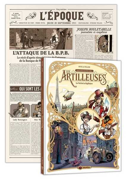 Les artilleuses 1 - Le vol de la sigillaire + Gazette 